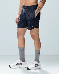 Men Lotto Play Camo Shorts - Grey Camo Shorts 1