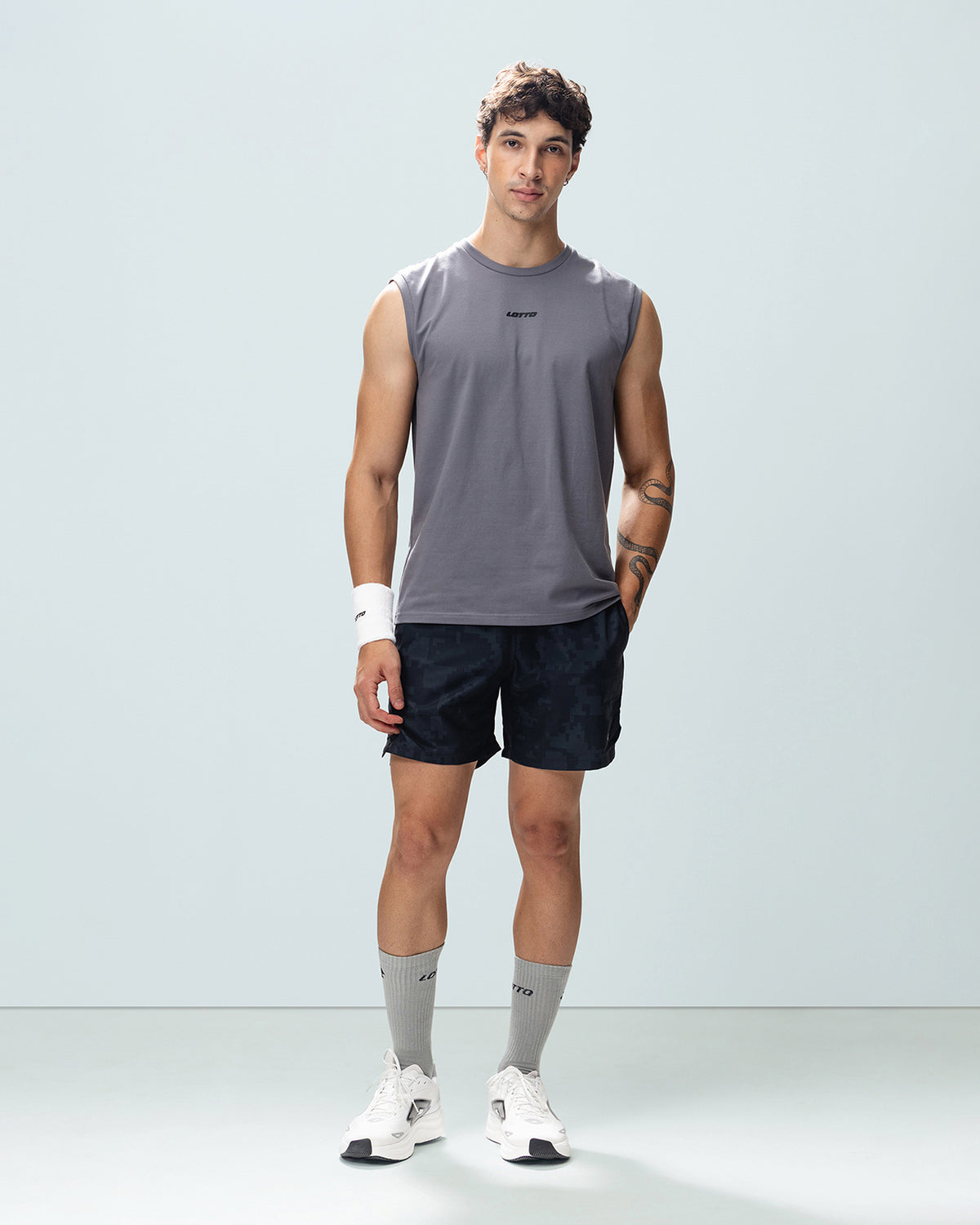 Play Camo Shorts - Grey Camo