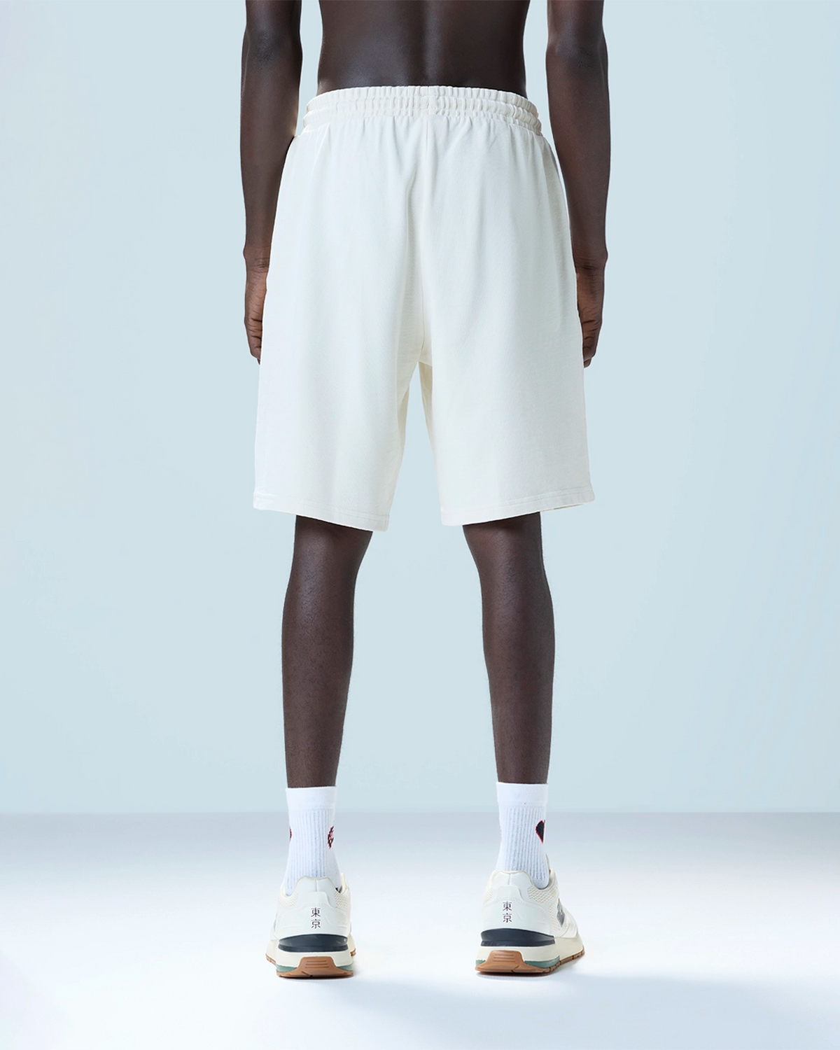 Men Lotto Street Play Shorts - Off White Shorts6