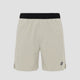 Slit Shorts - Whisper White