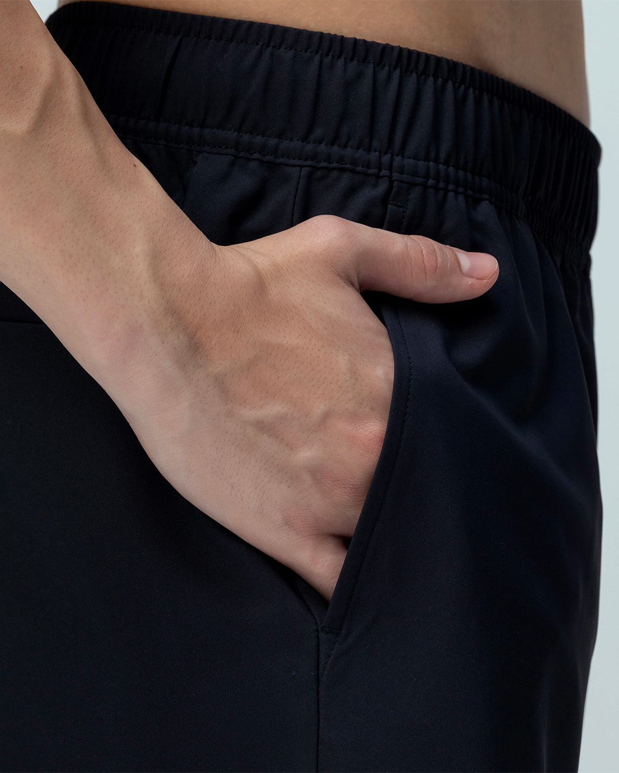 Men Lotto Slit Shorts - Black Beauty Shorts3