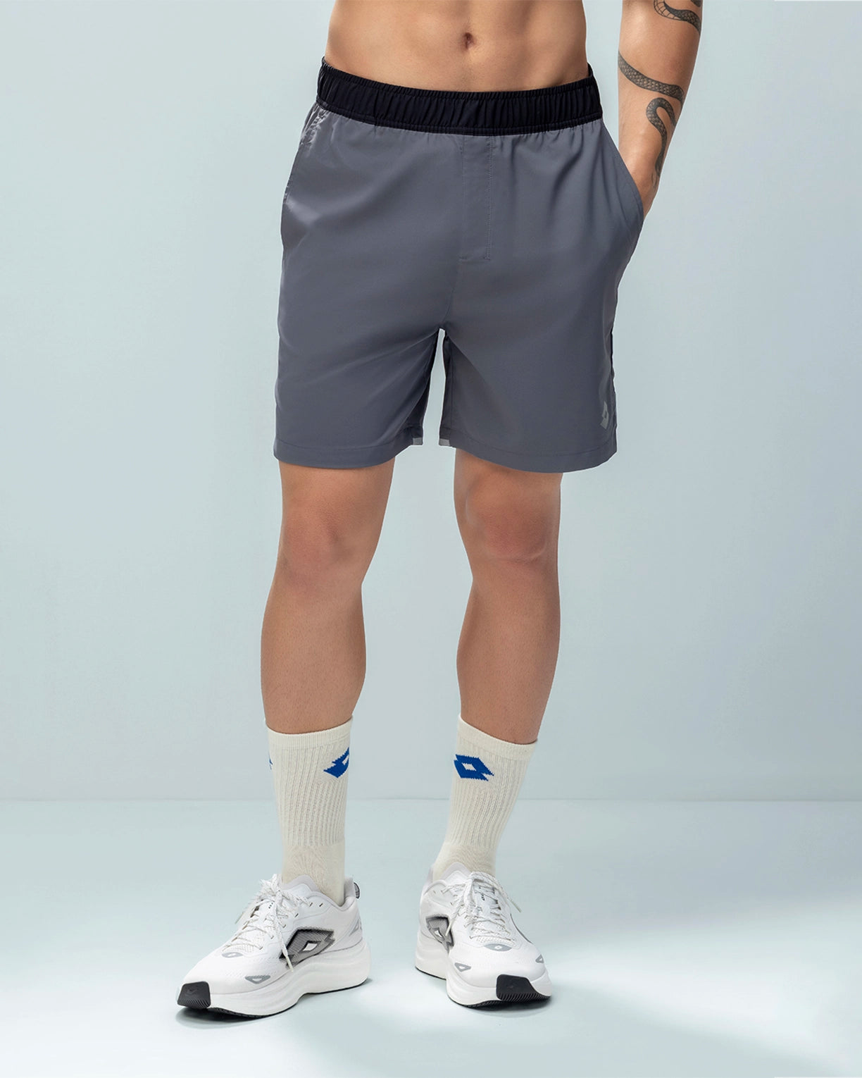 Men Lotto Slit Shorts - Castlerock Shorts1