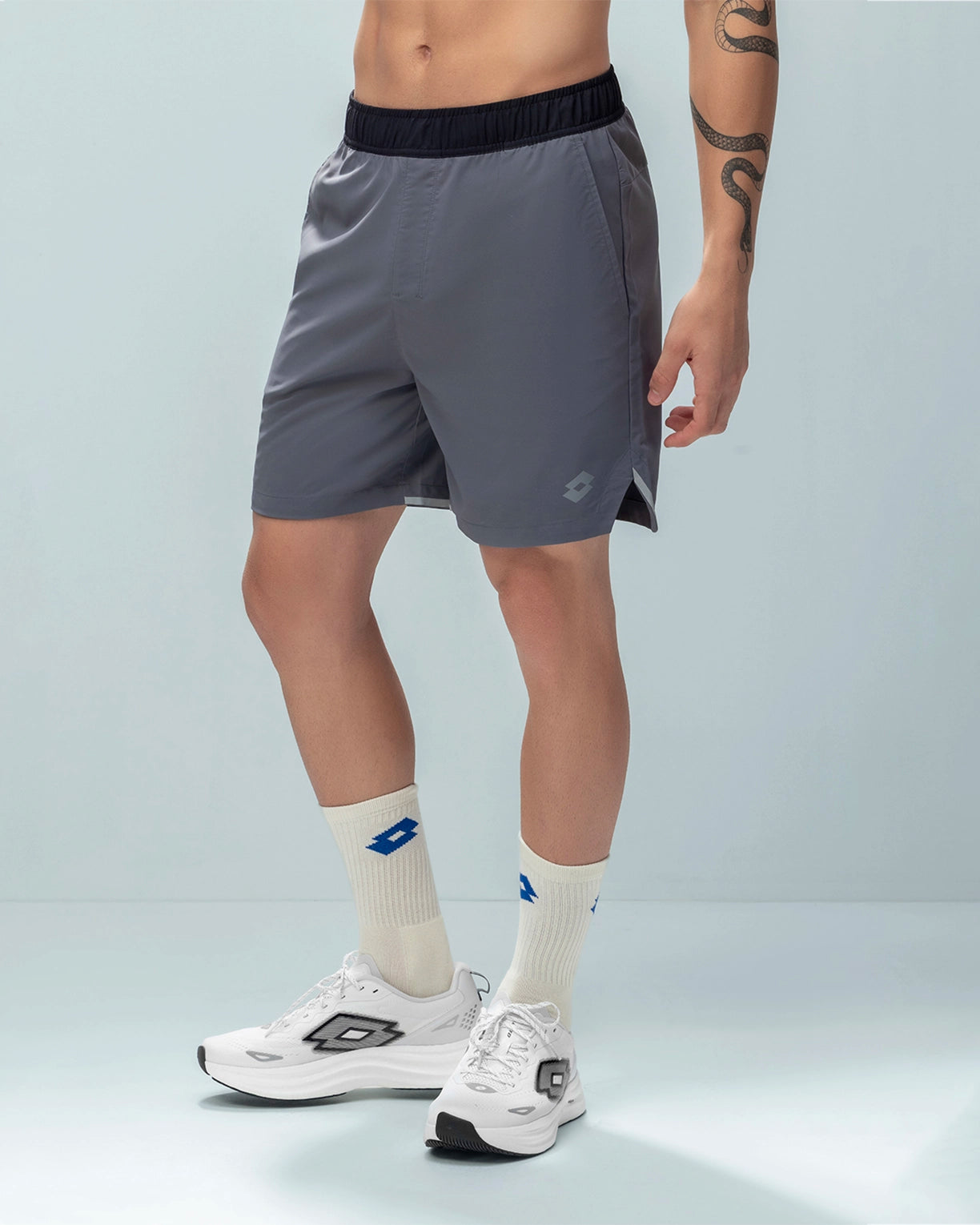 Men Lotto Slit Shorts - Castlerock Shorts3