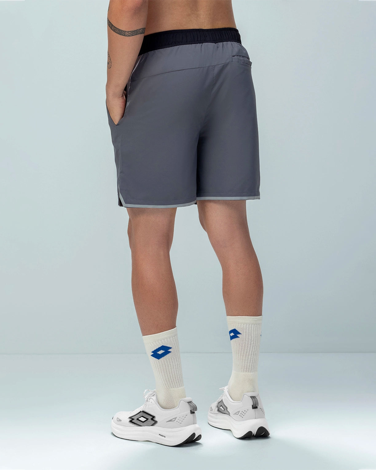Men Lotto Slit Shorts - Castlerock Shorts5