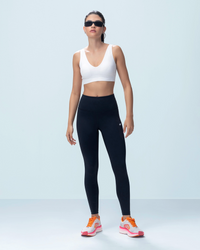 Women Lotto Play Performance Training Leggings - Black Beauty Leggings