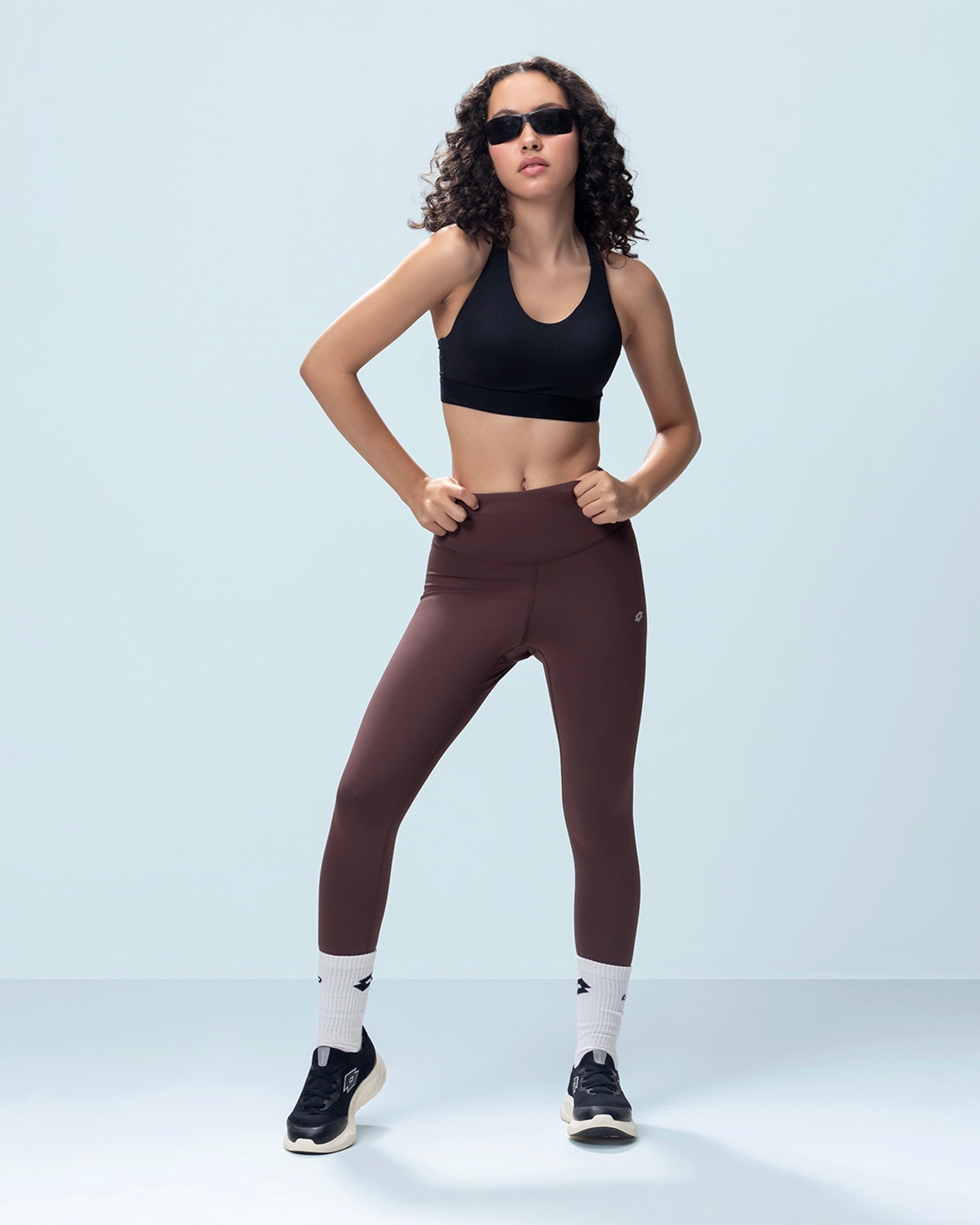 Play Performance Training Leggings - French Roast