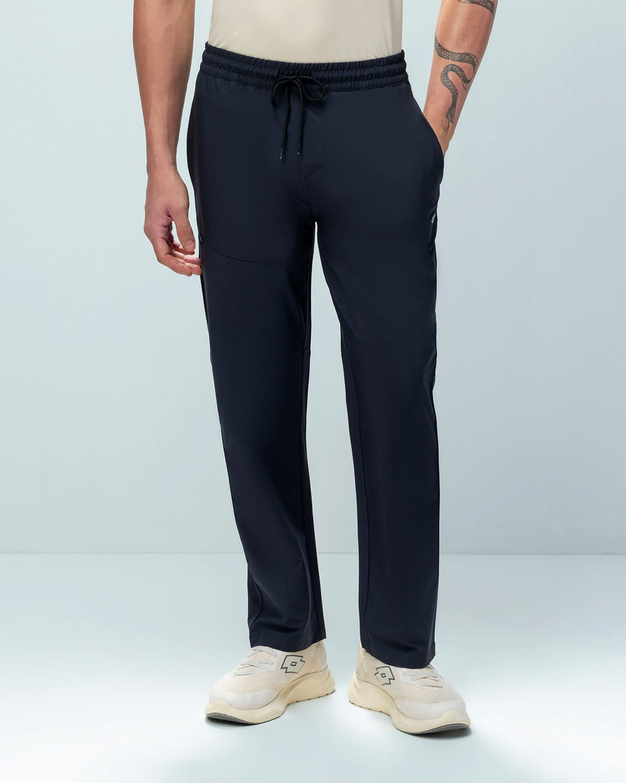 Men Lotto Play Woven Jogger - Stretch Limo Pants5