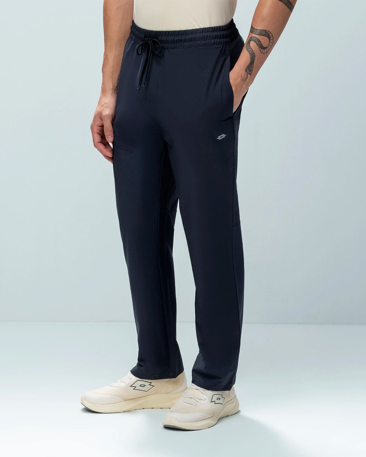Men Lotto Play Woven Jogger - Stretch Limo Pants2