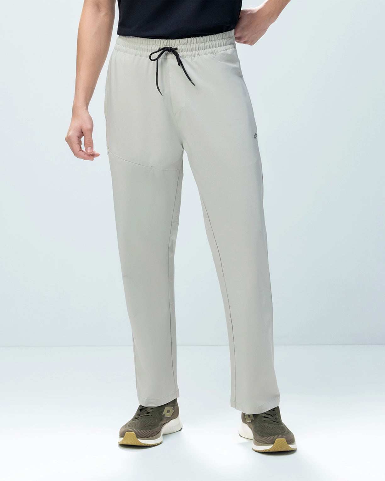 Men Lotto Play Woven Jogger - Storm Gray Pants4