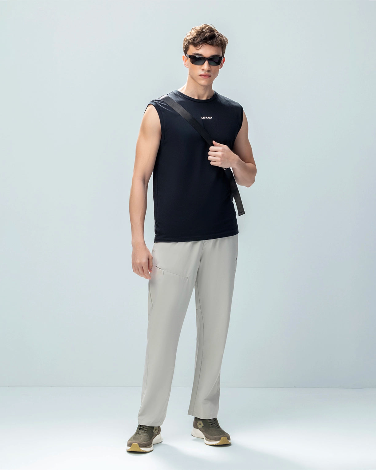 Men Lotto Play Woven Jogger - Storm Gray Pants0