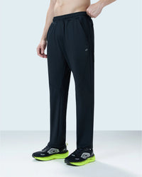 Men Lotto Play Knit Jogger - Black Pants 1