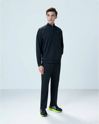 Men Lotto Play Knit Jogger - Black Pants