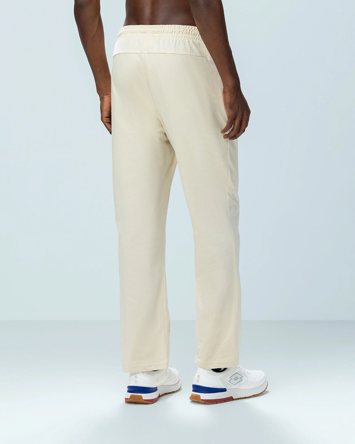 Knitted Training Pants - Almond Milk