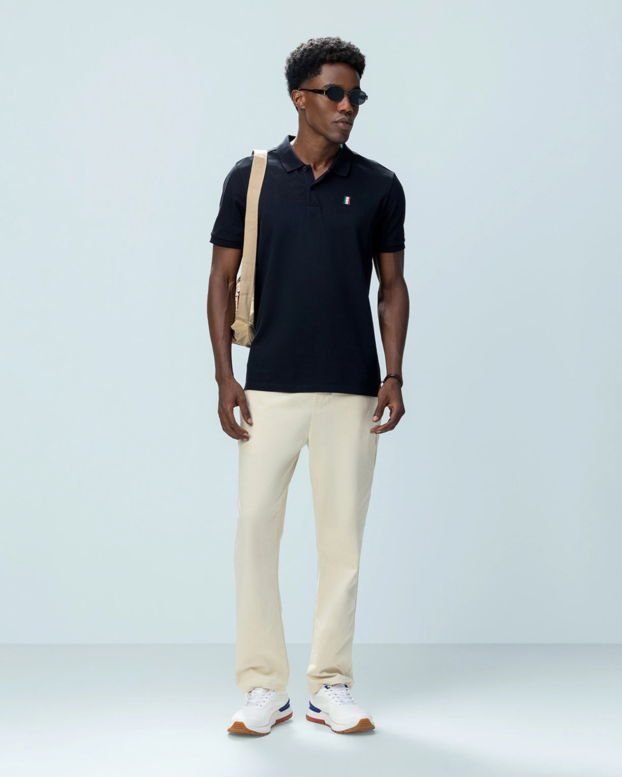 Knitted Training Pants - Almond Milk