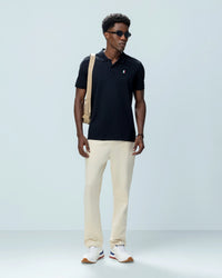 Men Lotto Knitted Training Pants - Almond Milk Pants