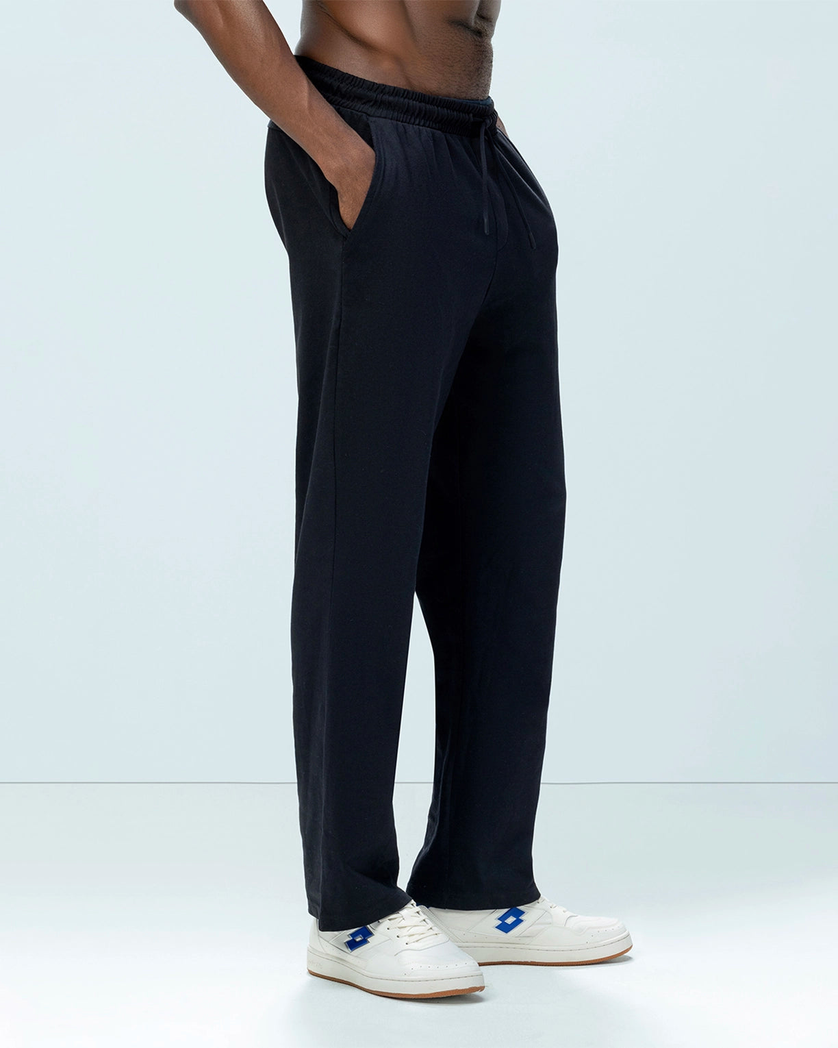 Knitted Training Pants - Black Beauty