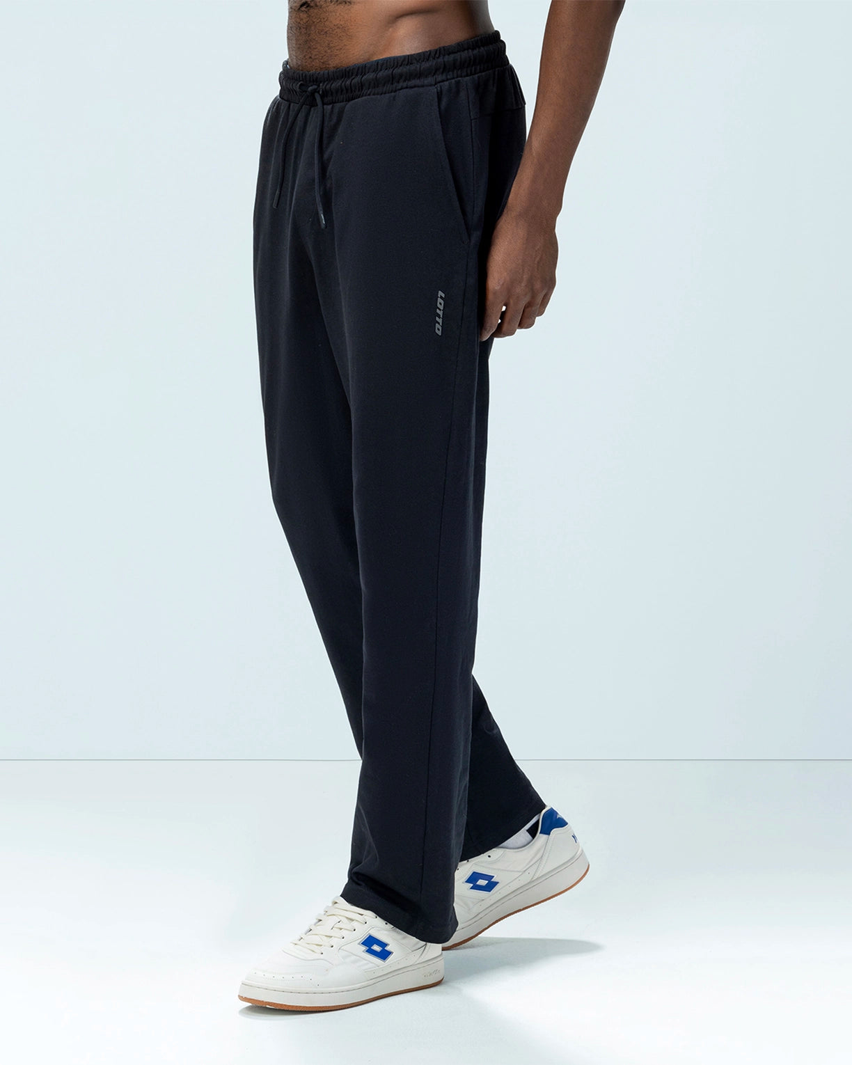 Knitted Training Pants - Black Beauty