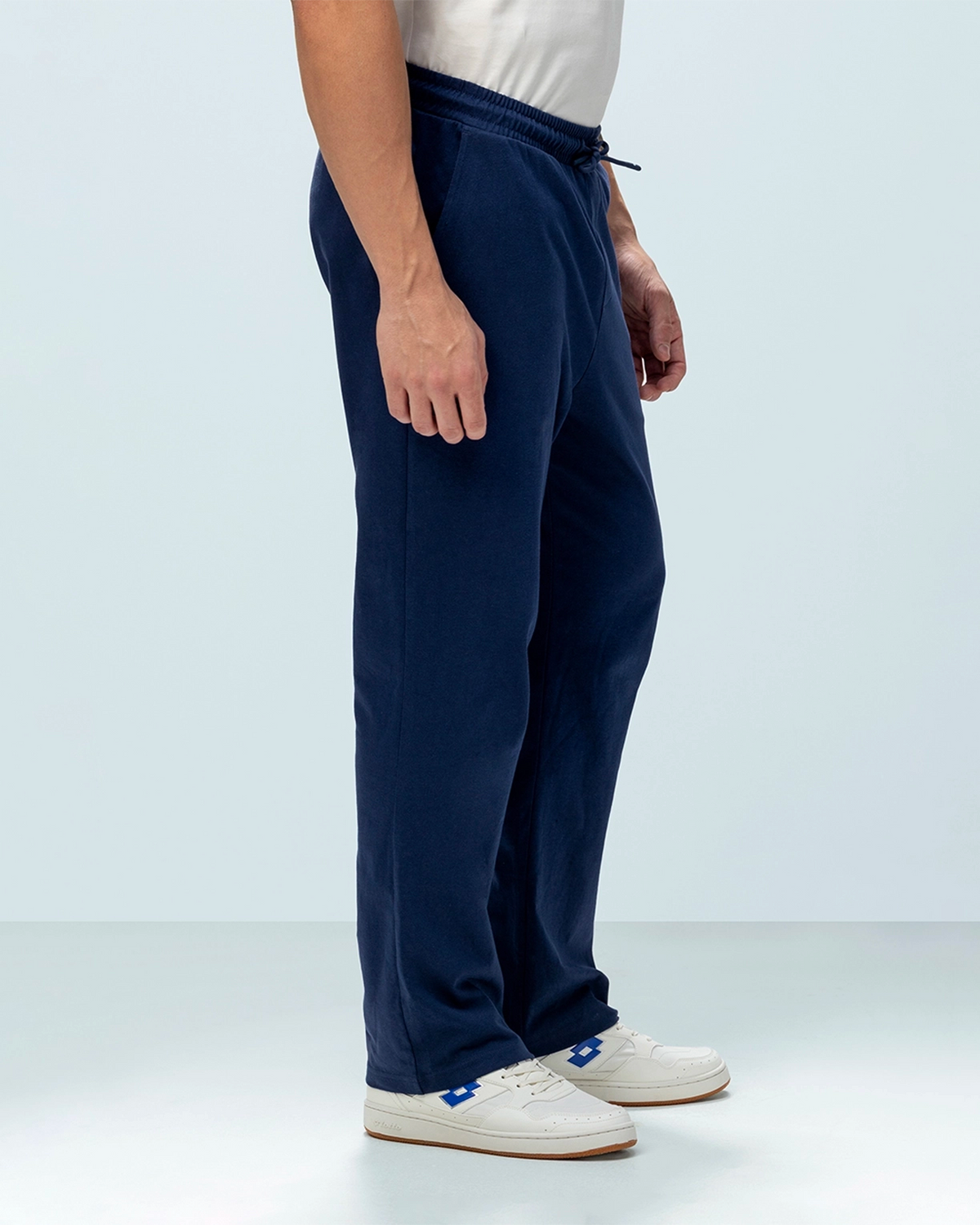 Men Lotto Knitted Training Pants - Navy Blue Pants1