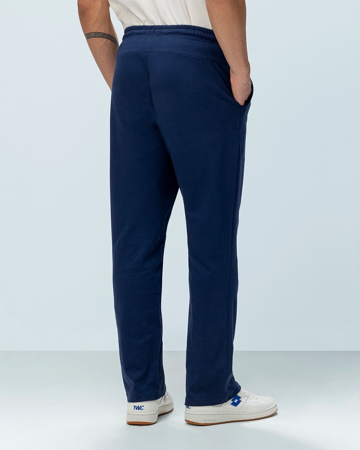 Men Lotto Knitted Training Pants - Navy Blue Pants6