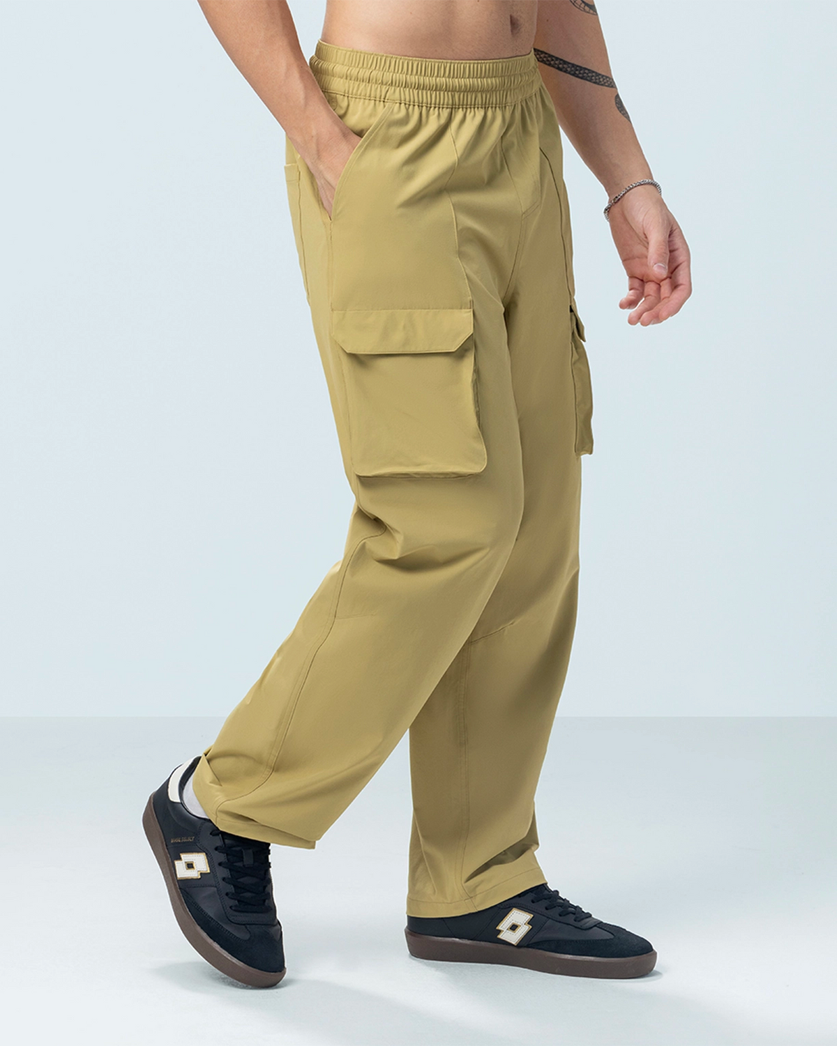 Kickoff Woven Pocket Trousers - Khaki