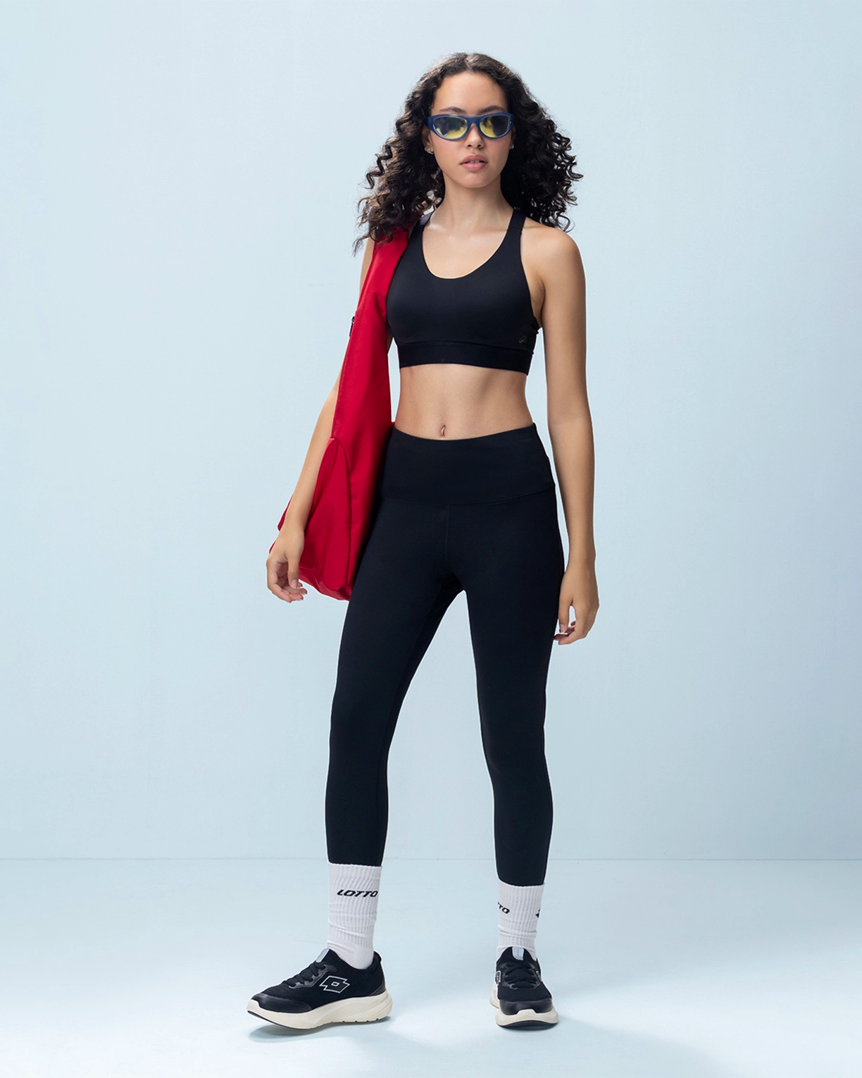 Women Lotto Leggings - Black Beauty Leggings0