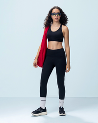 Women Lotto Leggings - Black Beauty Leggings