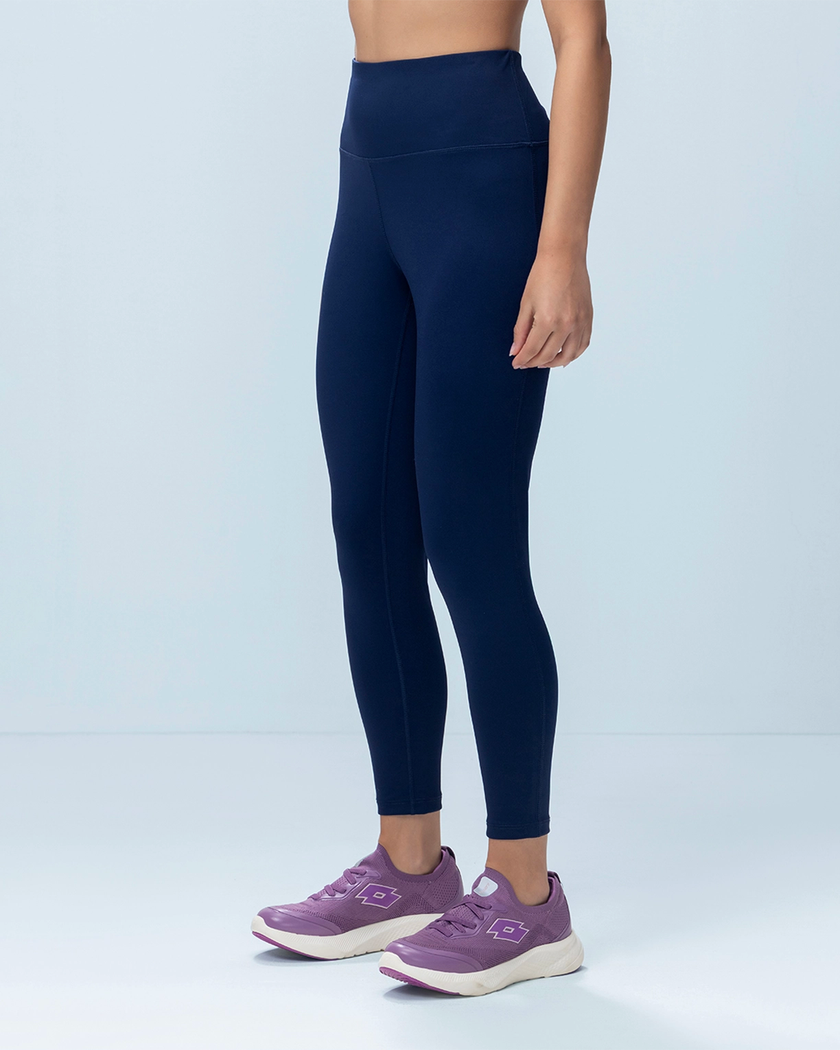 Women Lotto Leggings - Peacoat Leggings2