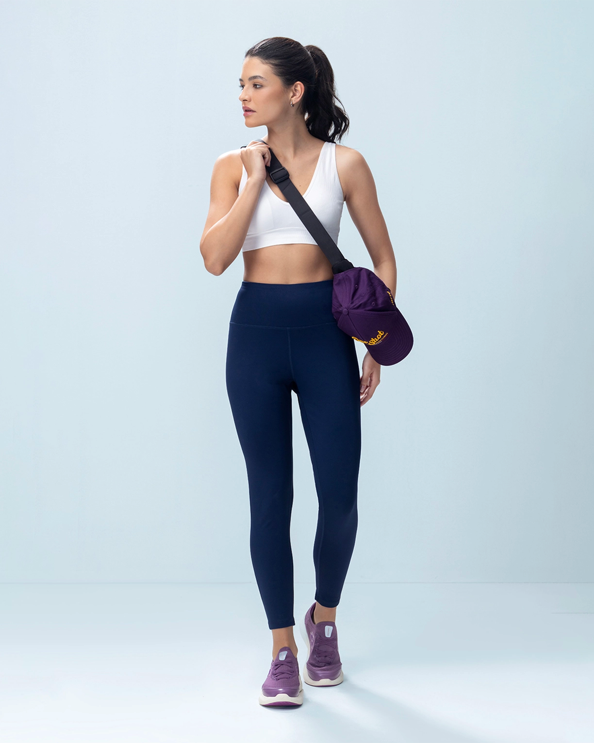 Women Lotto Leggings - Peacoat Leggings0