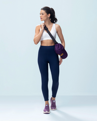 Women Lotto Leggings - Peacoat Leggings