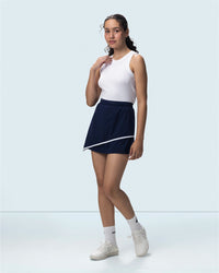 Women Lotto Courline A Line Skirt - Navy Blue Shorts