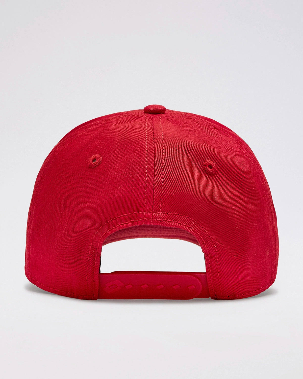 Unisex Lotto Essentials Baseball Cap - Cherry Tomato-Star White Caps4