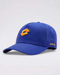 Unisex Lotto Essentials Baseball Cap - Regatta Blue-Radiant Yellow Caps 1