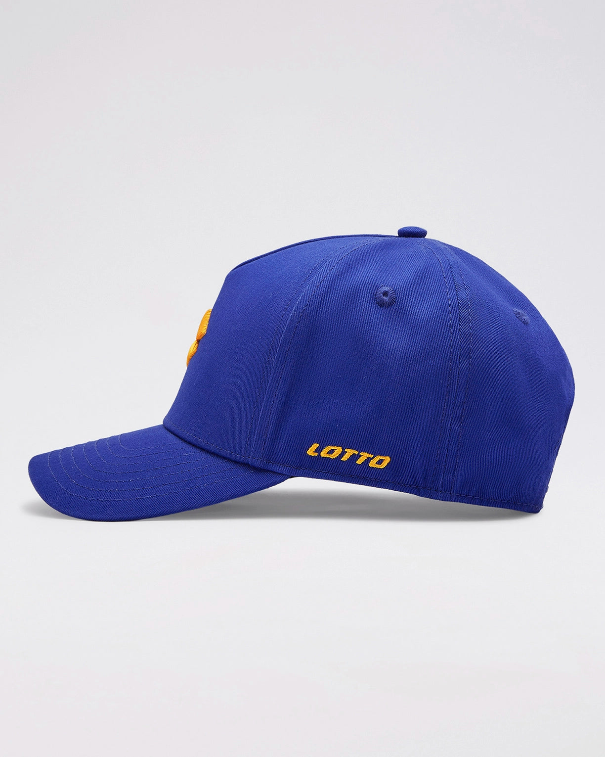 Unisex Lotto Essentials Baseball Cap - Regatta Blue-Radiant Yellow Caps3