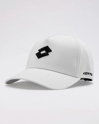 Unisex Lotto Essentials Baseball Cap - Star White-Black Beauty Caps 1