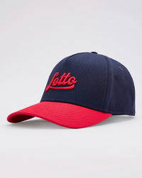 Unisex Lotto League Baseball Cap - Peacoat-High Risk Red Caps 1