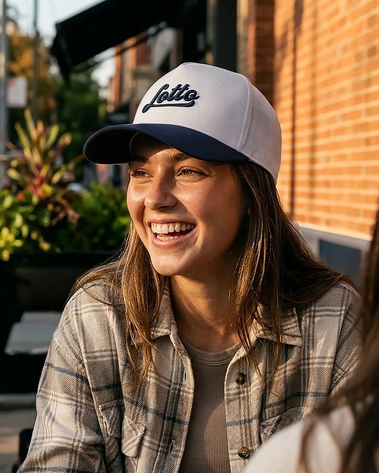 Unisex Lotto League Baseball Cap - Star White-Peacoat Caps1