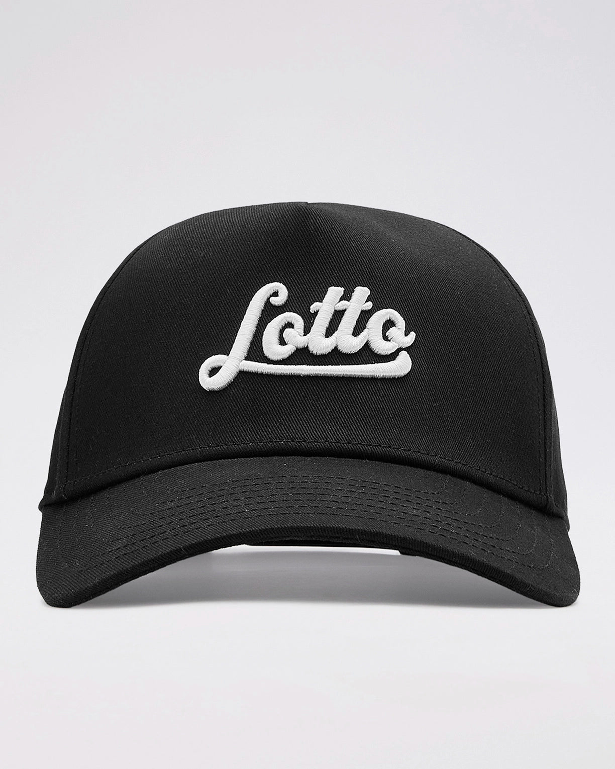 Unisex Lotto League Baseball Cap - Black Beauty-Star White Caps2