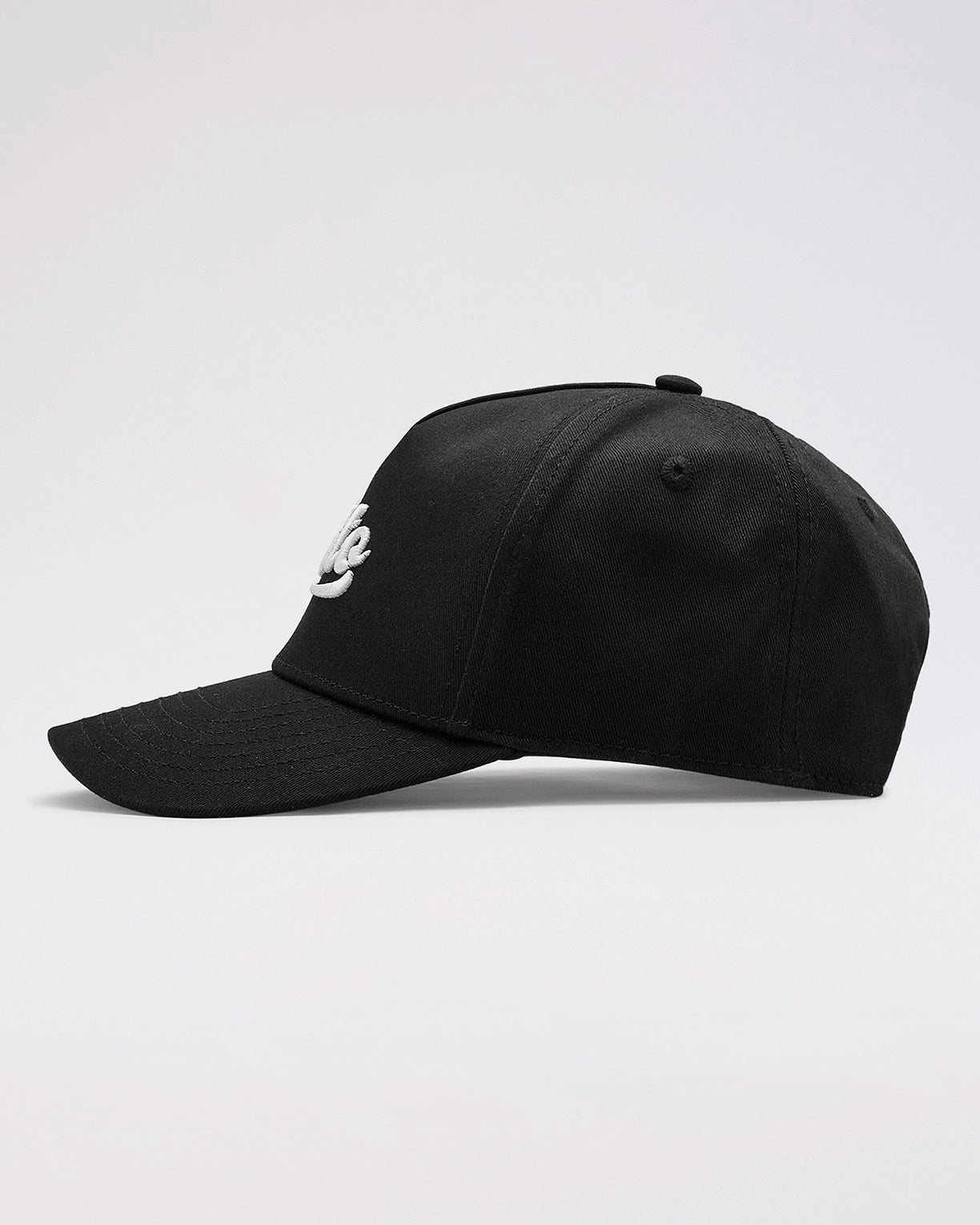 Unisex Lotto League Baseball Cap - Black Beauty-Star White Caps3