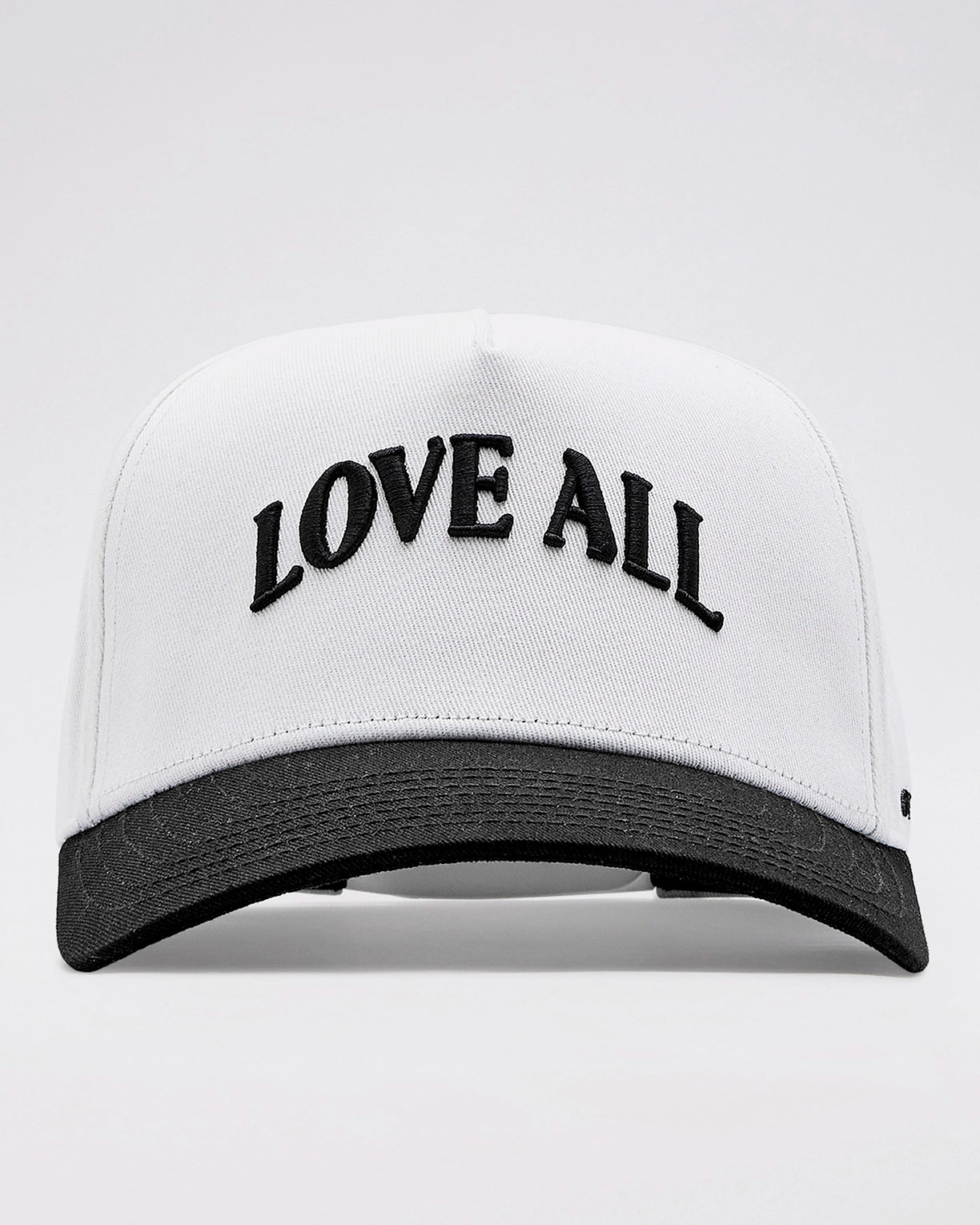 Unisex Lotto Love All Baseball Cap - Star White-Black Beauty Caps2