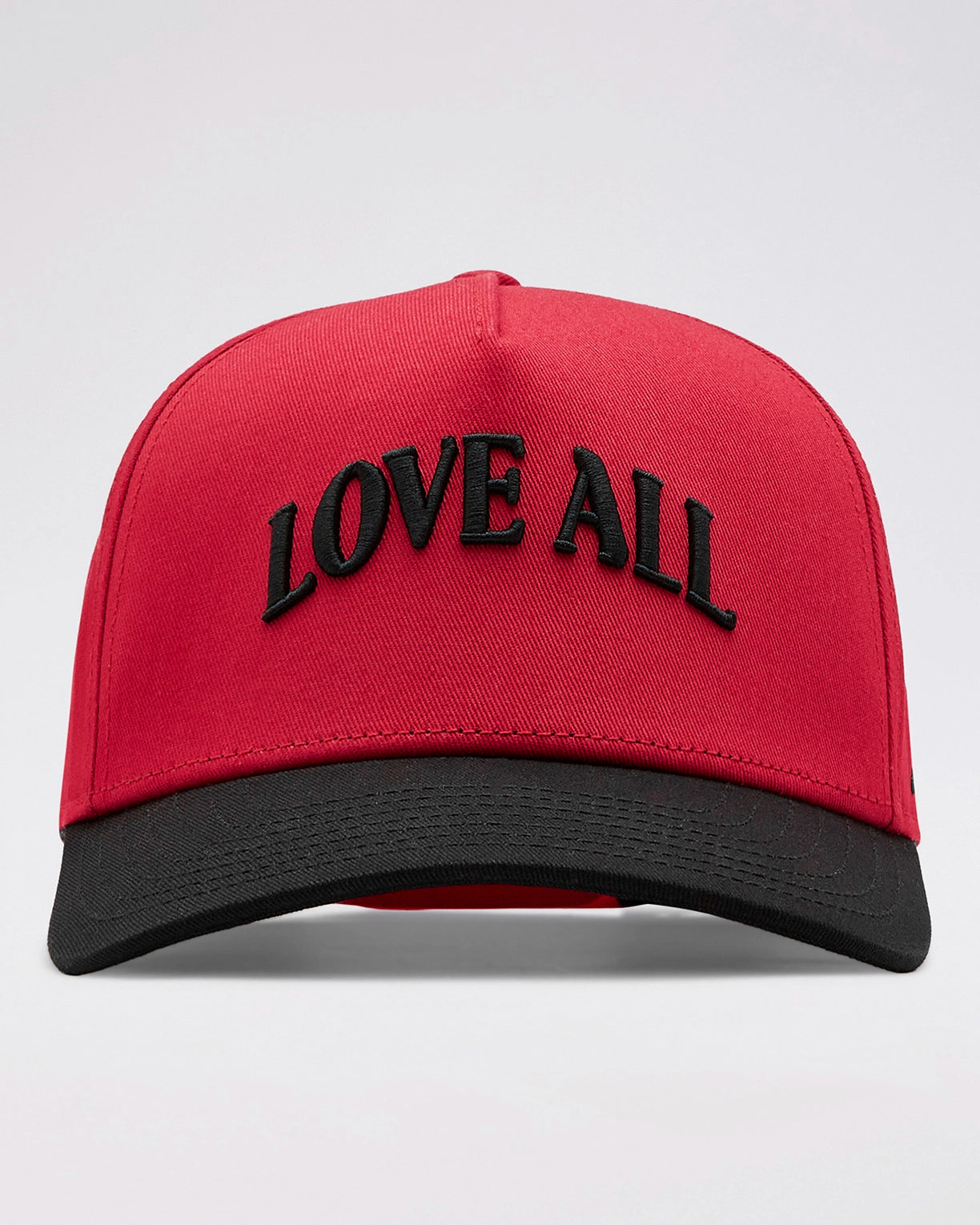 Unisex Lotto Love All Baseball Cap - High Risk Red-Black Beauty Caps2