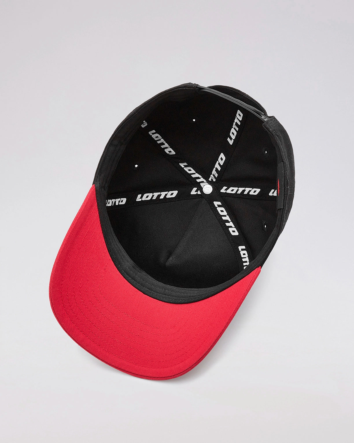 Unisex Lotto Love All Baseball Cap - Black Beauty-High Risk Red Caps6