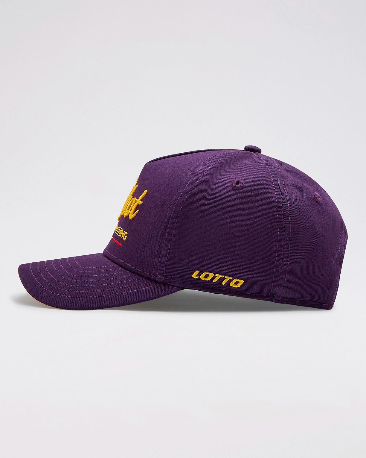 Unisex Lotto One Shot Baseball Cap - Purple-Lemon Chrome Caps3