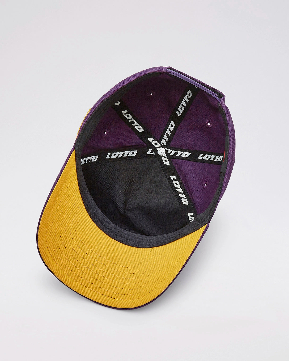 Unisex Lotto One Shot Baseball Cap - Purple-Lemon Chrome Caps6