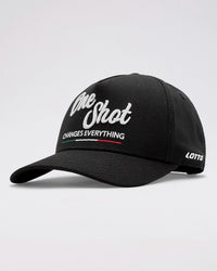 Unisex Lotto One Shot Baseball Cap - Black Beauty Caps 1