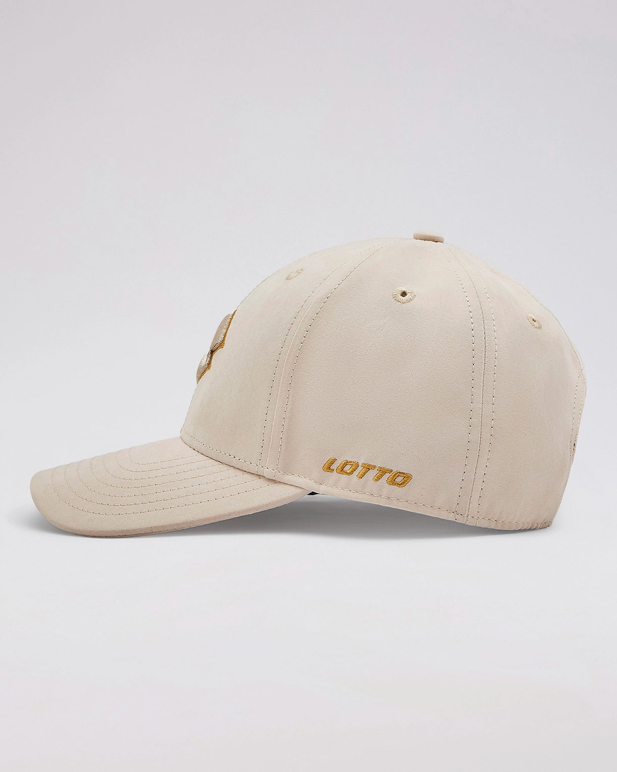 Unisex Lotto StreetPlay Baseball Cap - Ecru Caps3