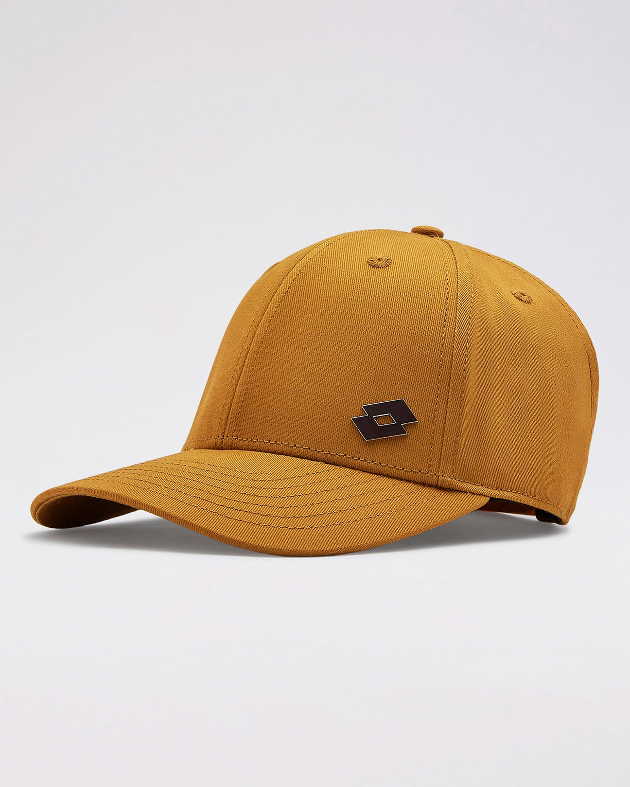 Unisex Lotto Essentials Metallic Baseball Cap - Cashew Caps5