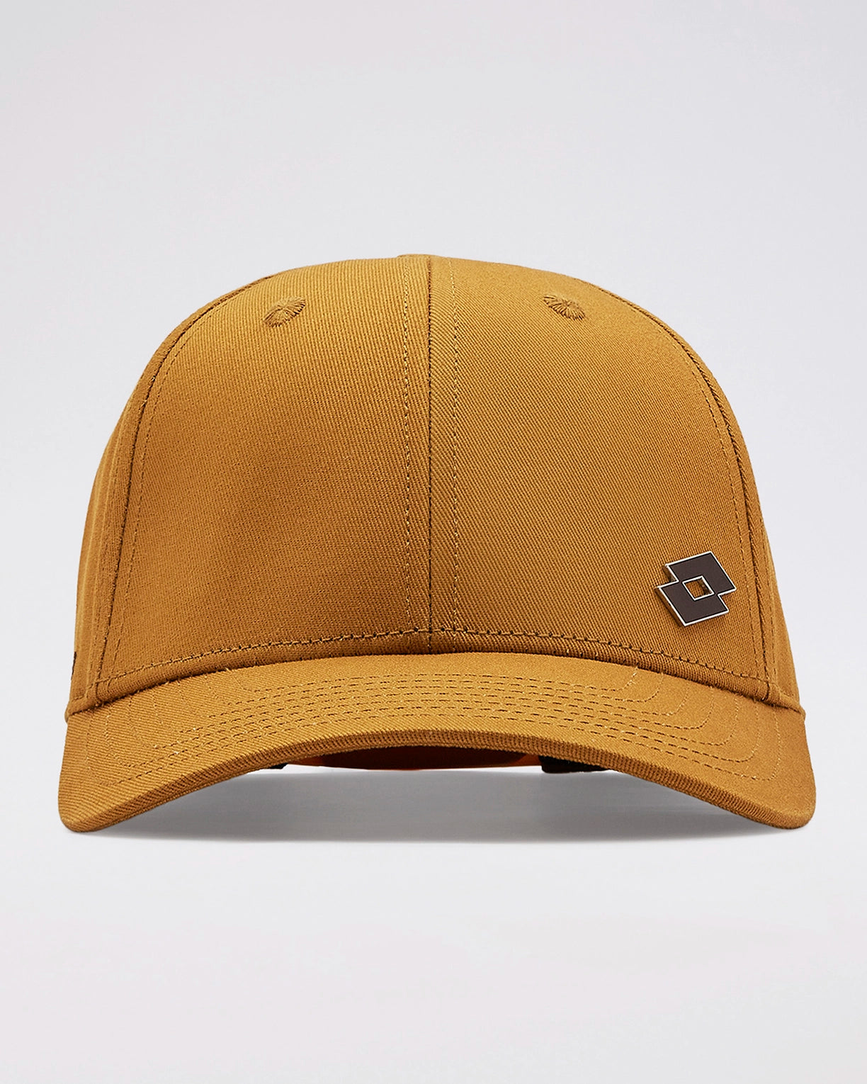 Unisex Lotto Essentials Metallic Baseball Cap - Cashew Caps2