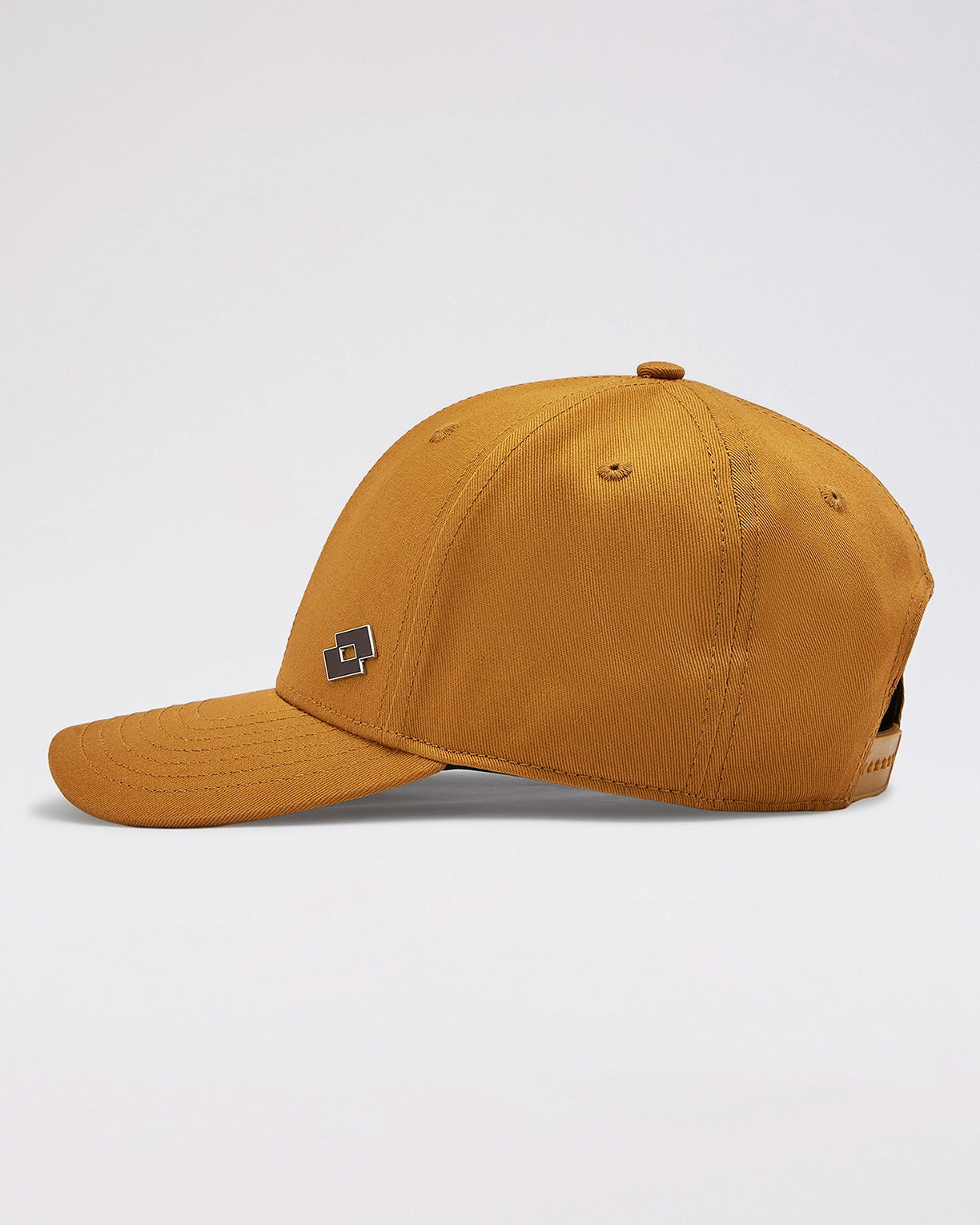 Unisex Lotto Essentials Metallic Baseball Cap - Cashew Caps3