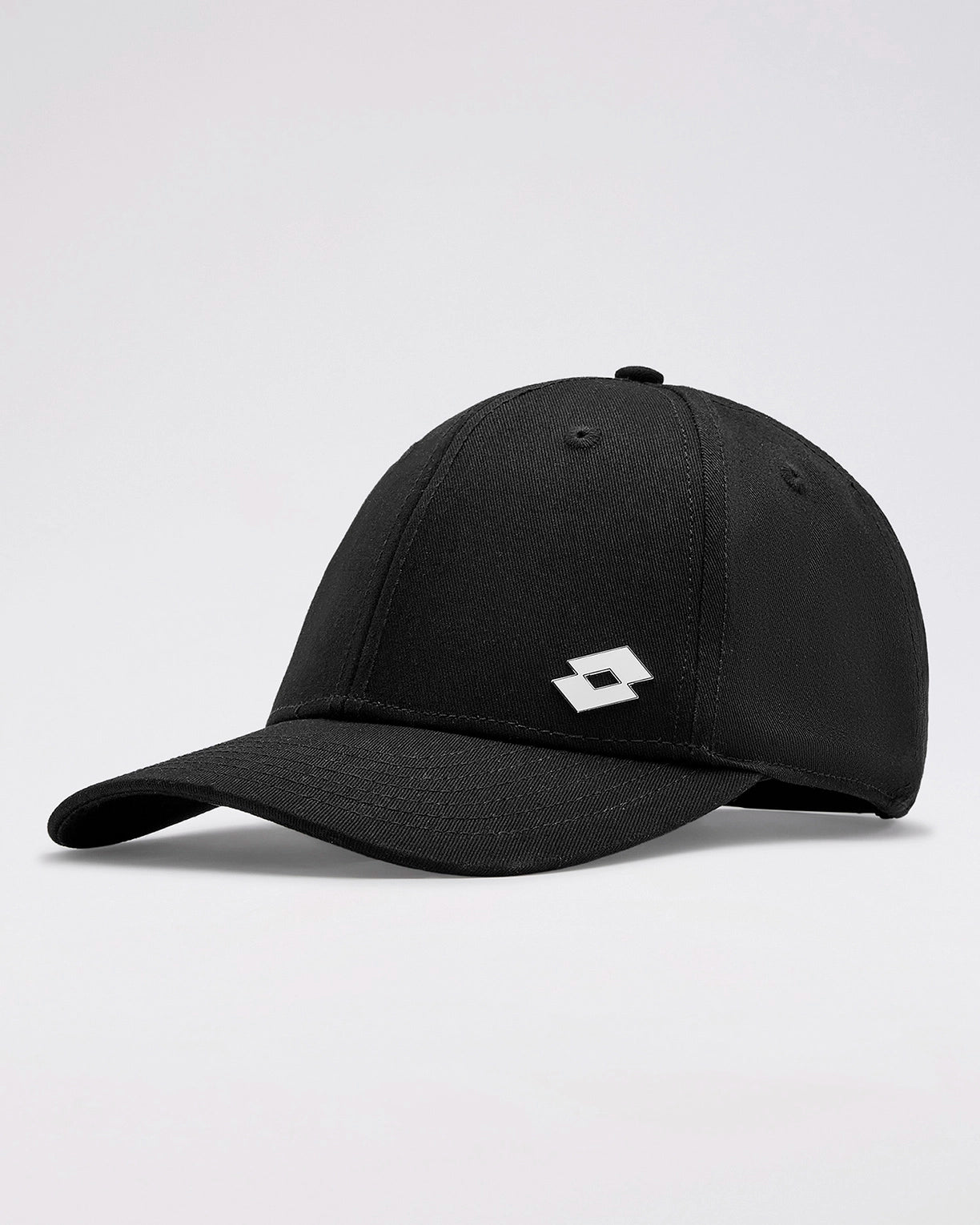 Unisex Lotto Essentials Metallic Baseball Cap - Black Beauty Caps5