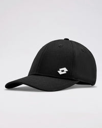 Unisex Lotto Essentials Metallic Baseball Cap - Black Beauty Caps 1